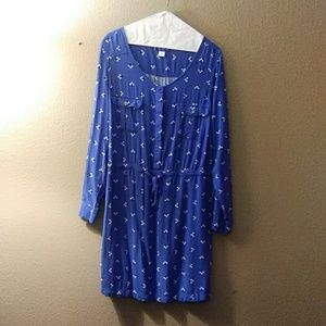Simply Styled rayon shirtlwaist dress